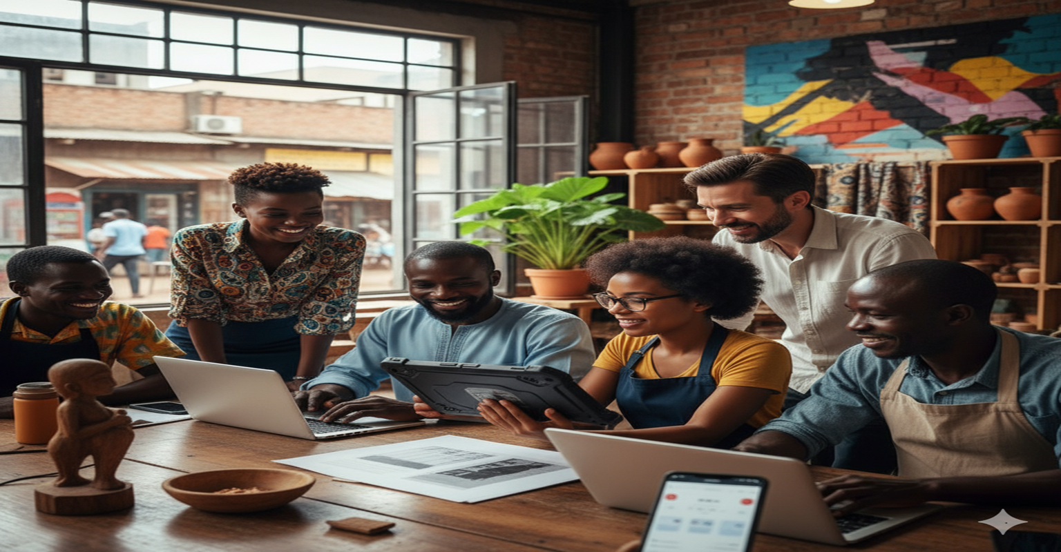 Image of professional collaboration