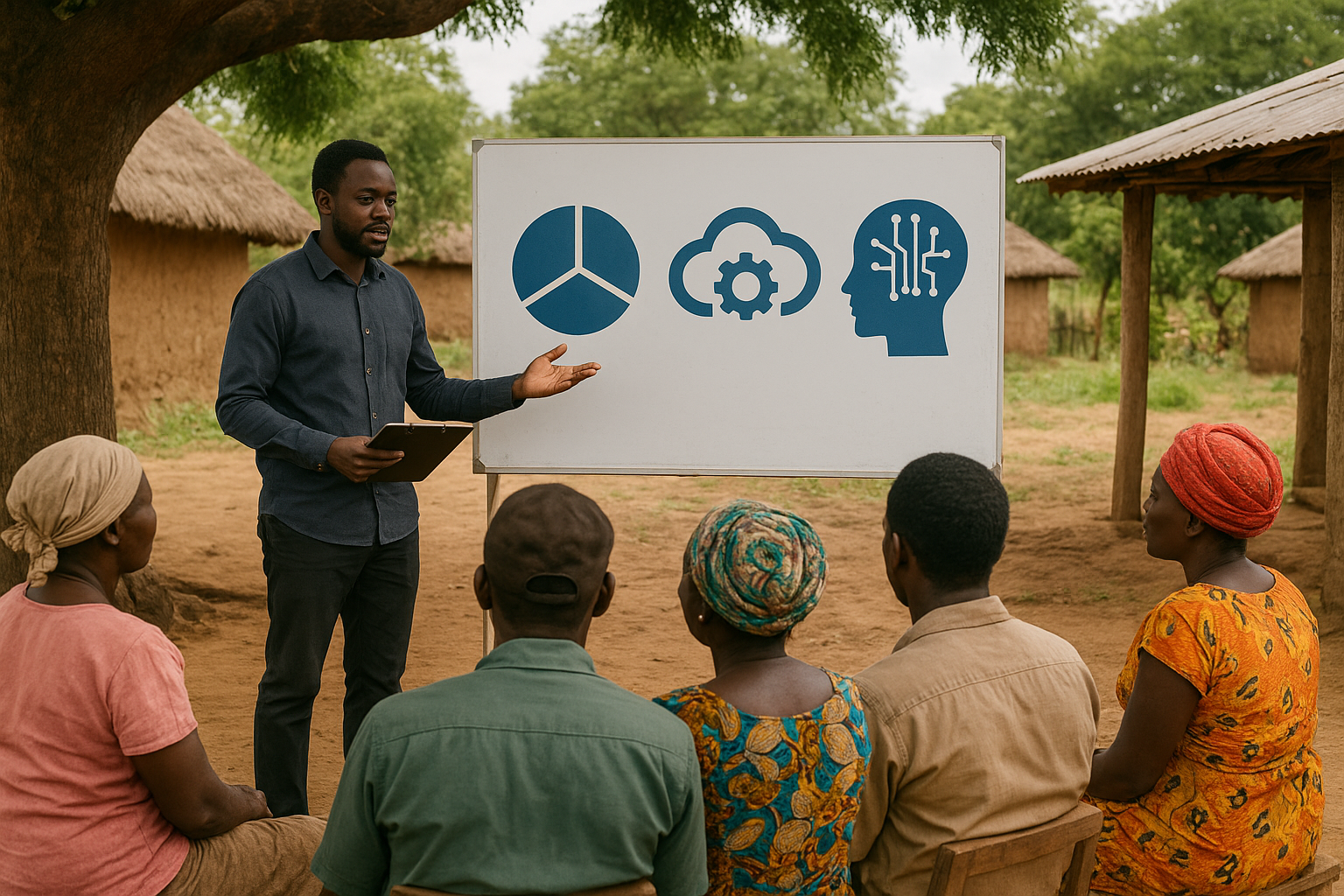 A photo representing capacity building or training programs