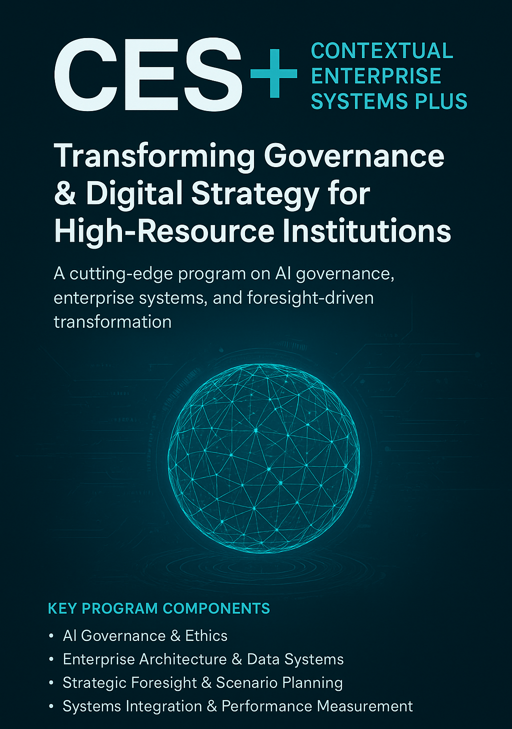 Poster for CES+ Executive Certification